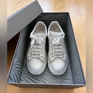 Alexander McQueen ballroom blue sneakers (authentic)